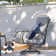 3 Piece Seating Group, Swivel Rocking Chair with 5" Olefin Cushions
