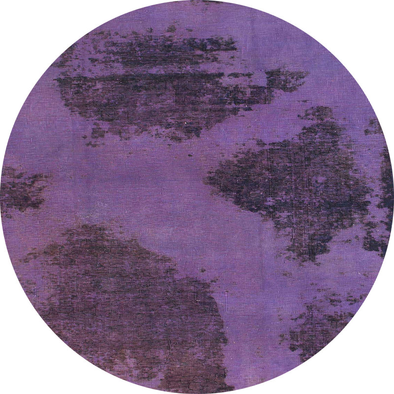 Tapis abstrait moderne 1366, Rond 4 pi