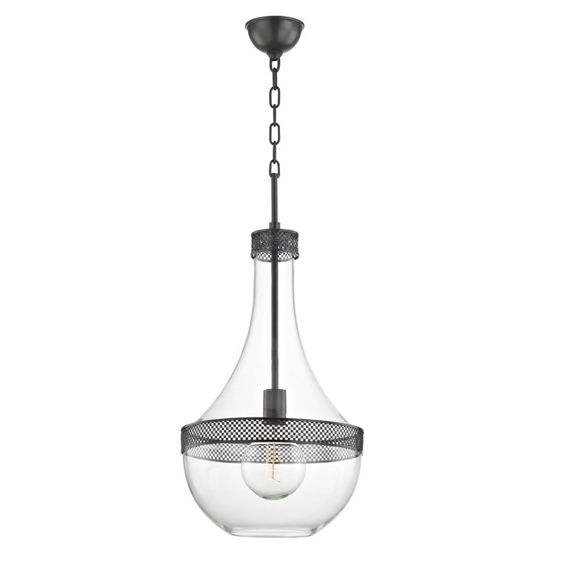 Hagen 1 - Light Pendant, Old Bronze, 23" H x 10.75" W x 10.75" D
