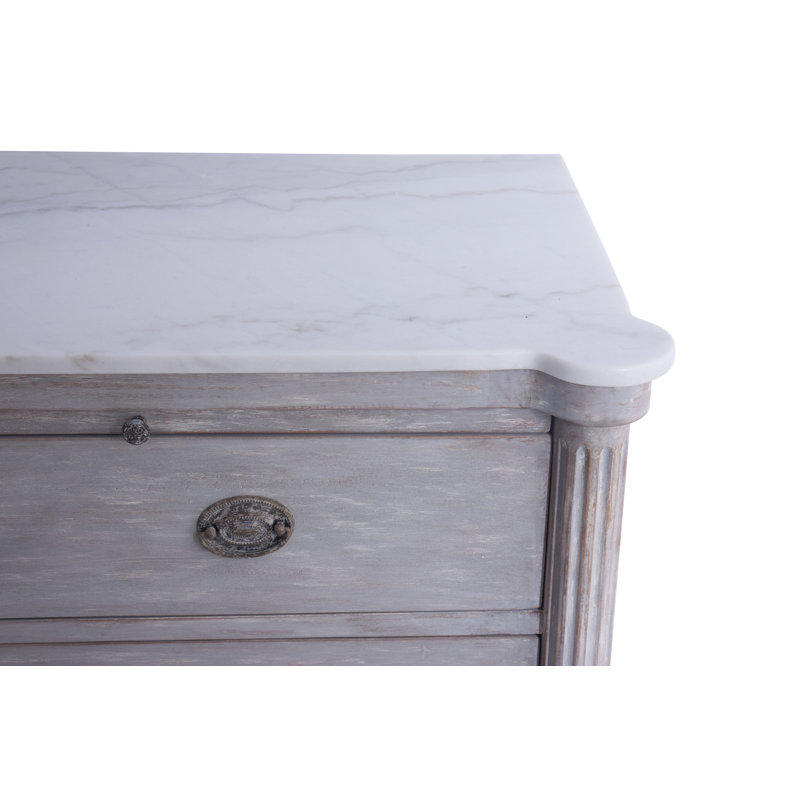 Augusta 3 - Drawer Solid Wood Dresser