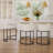 Modern Upholstered Counter Stool with Metal Frame-1376125288-1376125283