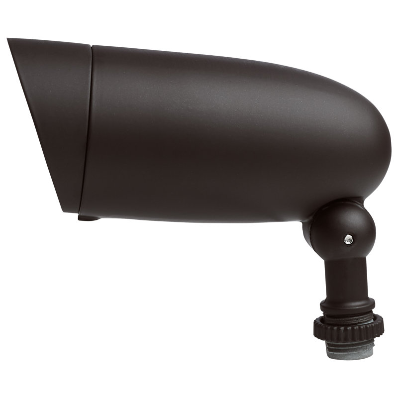 Nuvo 60-Degree Bronze 6W LED Landscape Flood Light, 3000K