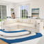 Canapé rembourré modulaire avec espace de rangement-247603717
