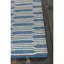 Tapis bleu turquoise et crème en laine touffeté à la main Acworth Authentic-494657476