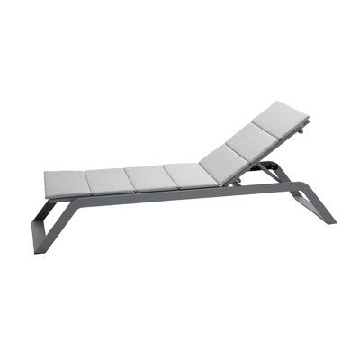Siesta 80.8” Long Reclining Single Chaise with Cushions