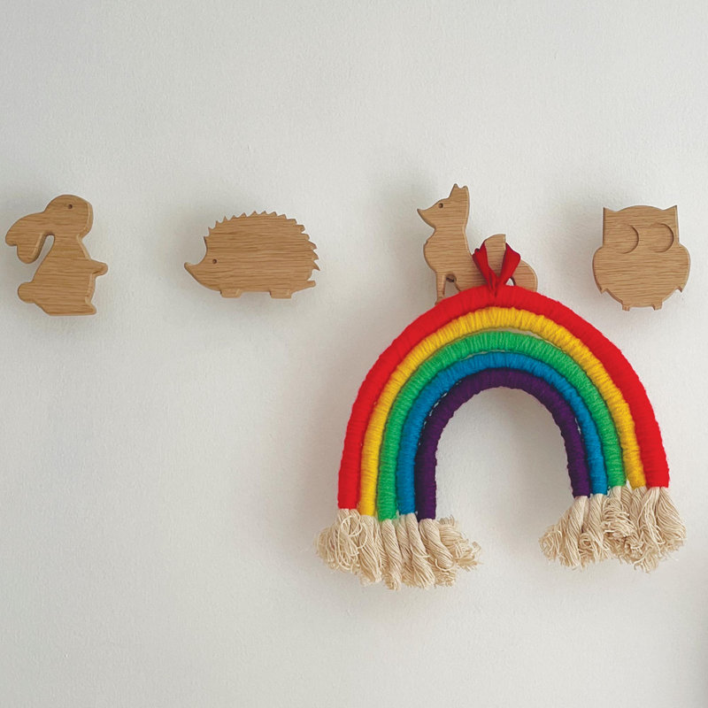 Gabija Solid Wood Wall Wall Hook