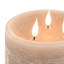 Unscented Flameless Pillar Candle with Plastic Holder-388625099