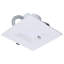 6 in. Selectable 20.5 W Air-Tight IC Rated LED Canless Standard Recessed Lighting Kit
