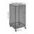 Metal Mesh Rolling Laundry Basket-1175455847