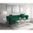 Fairhill Mirrored Glass Top End Table