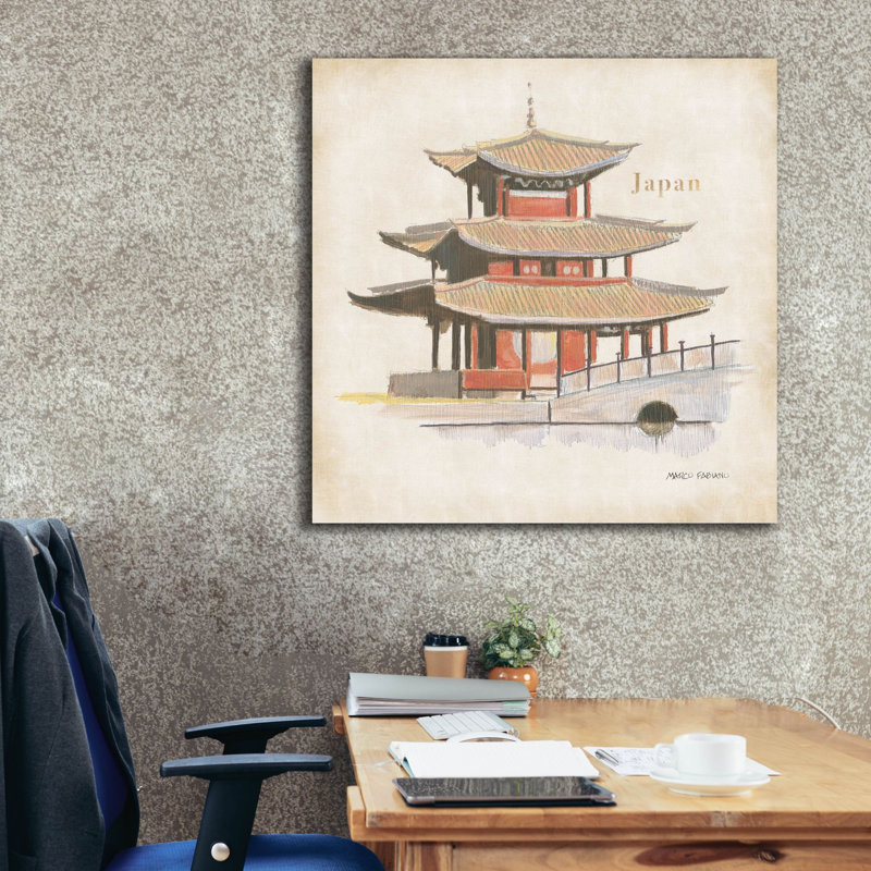 «World Trekker V3» par Marco Fabiano, art mural sur toile, H 37 po x l 37 po x P 1,5 po