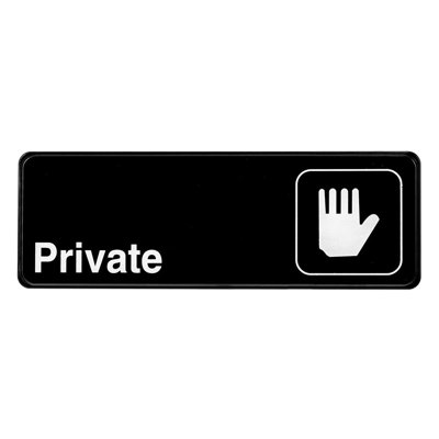 Private Sign