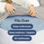 Ensemble de draps 6 pièces très profonds, draps rafraîchissants et respirants, literie de luxe doux pour hôtel, convient aux matelas de 18 à 24 pouces-103254664-103254677