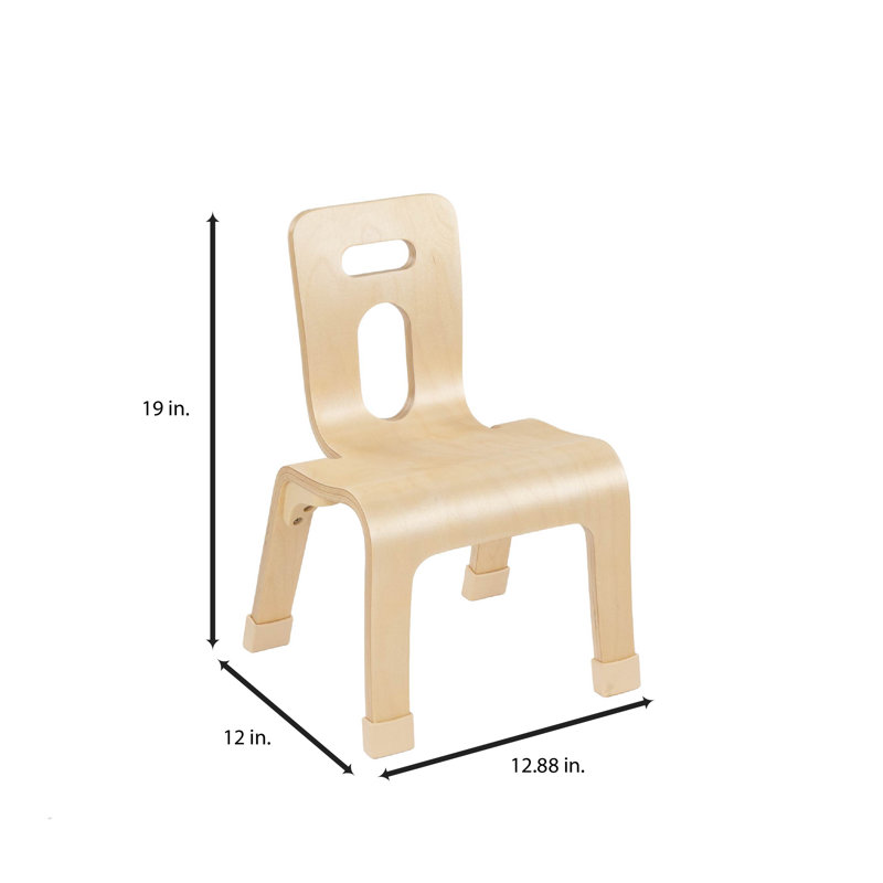 Chaise en bois courbé Maple Heritage, 10"