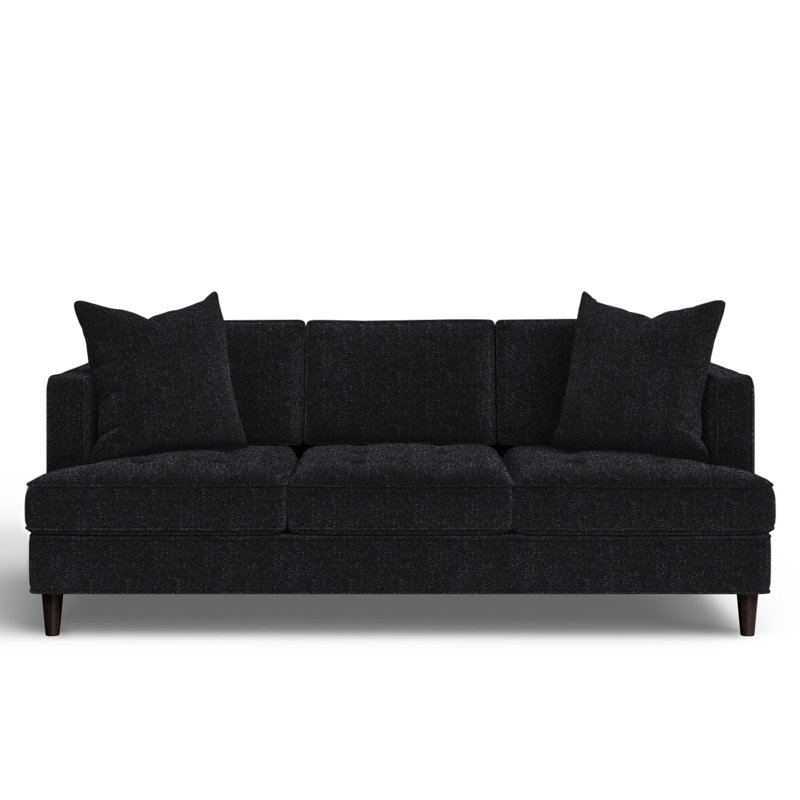 Upholstered 84'' Sofa, Vibe Nocturnal Chenille