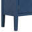 Navy Blue Sideboard With Captivating Geometric Patterns And Retro Metal Handles Timeless Elegance In Blue, Designs, Vintage Handles,-964655410