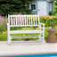 Banc oscillant en bois Geroline