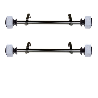 Stainless Steel Adjustable Single Curtain Rod