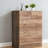 Linen-Textured Melamine Drawer Cabinet with 3+2 Drawers & Matte Gold Handles, Bedroom Storage Organizer
