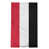 Rouge / blanc / noir sélectionné