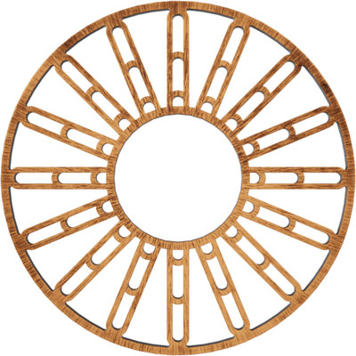 Médaillon de plafond 36 po x P 13 po x P 1 1/8 po x P 1 po
