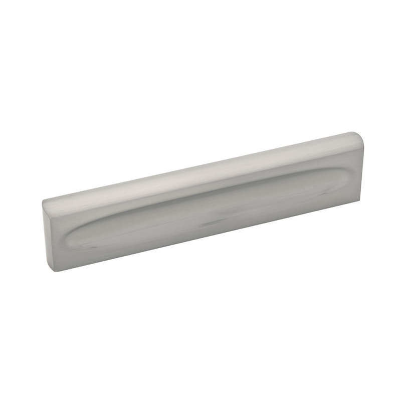 Poignée barre en lingot, Nickel satiné, 3"