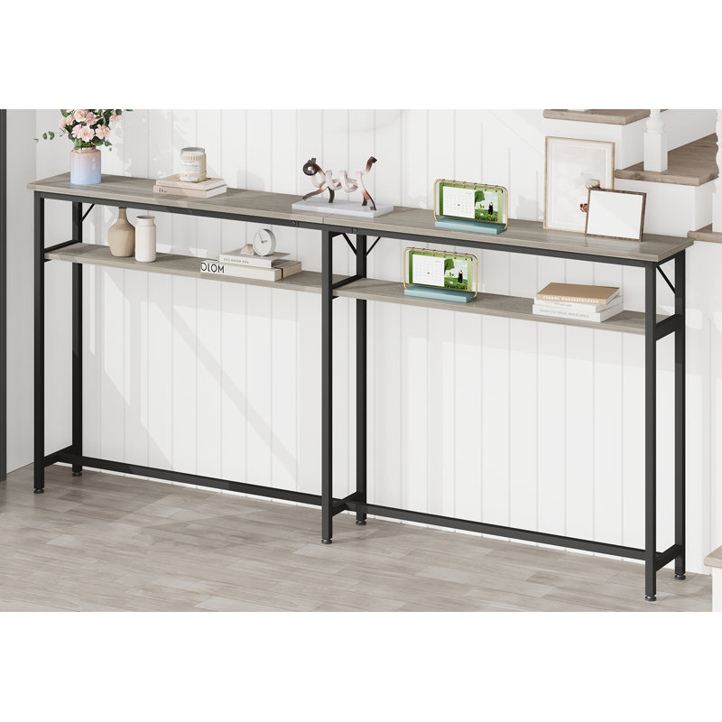 Preiser Console Table, Gray