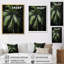 «Albali Green Minimalims Palm Trees» sur toile-592412502-592412496
