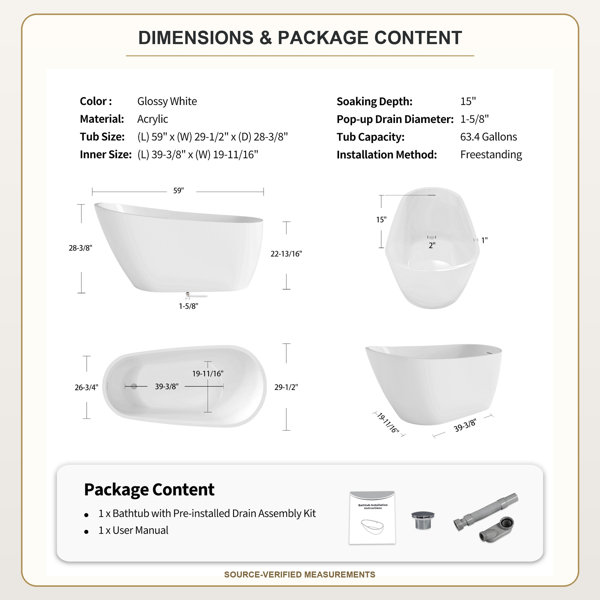 Dimensions du produit