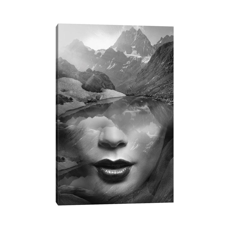 Mountain Lady by Tatiana Amrein - Wrapped Canvas Print, 20.32 cm H x 30.48 cm W