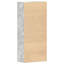 Shoe Cabinet With Door 80 X 39 X 180 Cm Engineered Wood-1658195570
