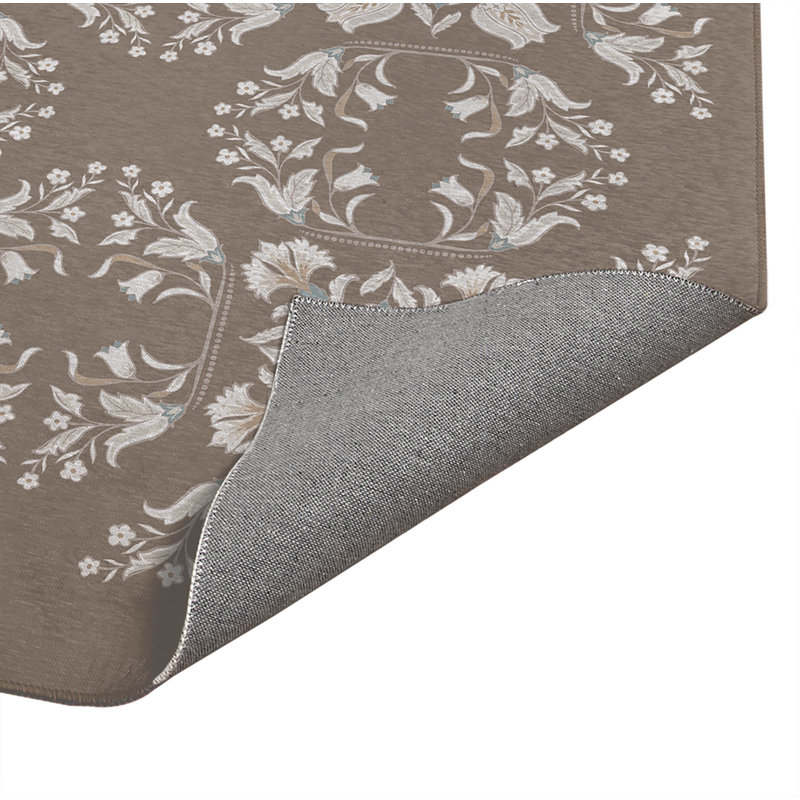 Tapis de bureau léger Rumi, Naturel, L 60 po x P 84 po