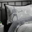 Skeleton Fleece Glow in the Dark Duvet Cover Set-114217380