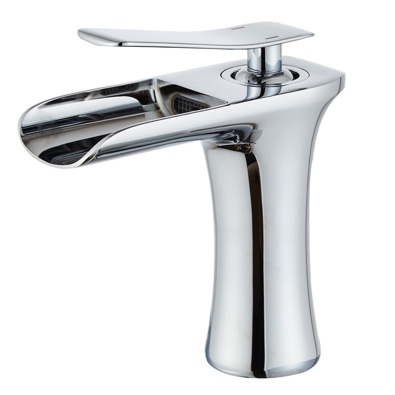 Single-handle Bathroom Faucet, Chrome