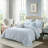 7 Piece Monroe Printed Microfiber Quilts Set-541848520