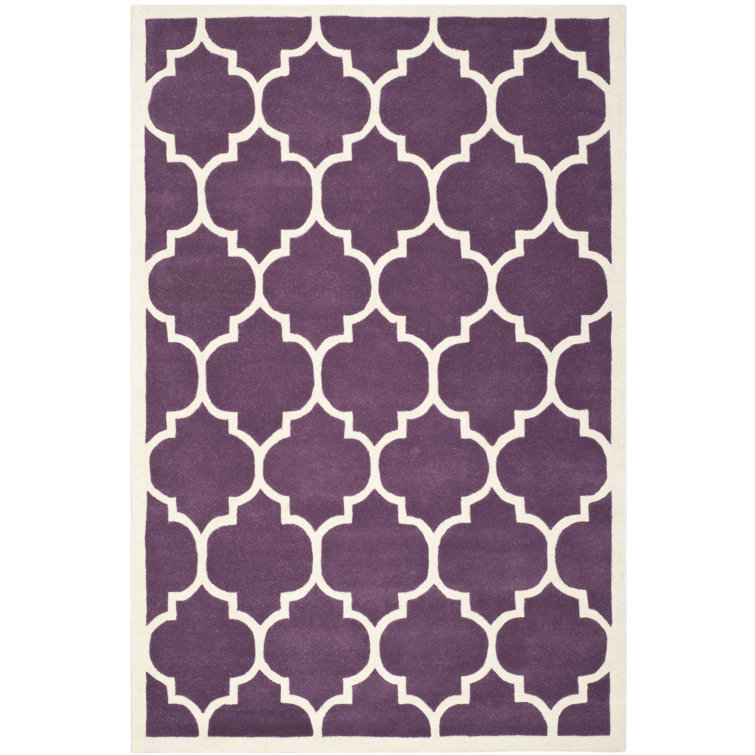 Imogen Geometric Wool Hand Woven Area Rug