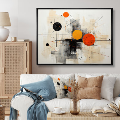 «Gerhardine Geometric Abstraction IV», reproduction d'art sur toile