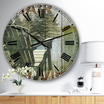Open Season Viewing - Large Traditional Wall Clock