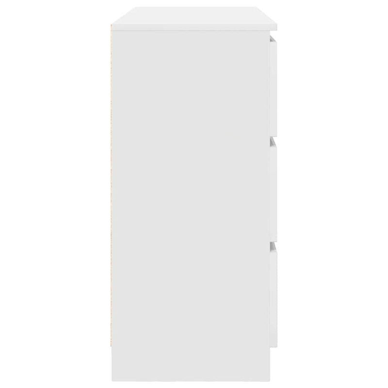 Sideboard 100X35x76 Cm Engineered Wood, White