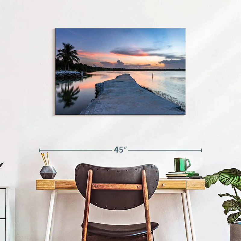 Aletra Grassy Key, Floride II, H 24 po x l 36 po