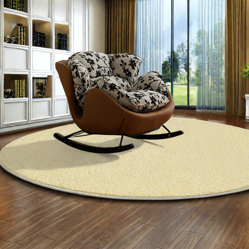 Chaise berçante ergonomique, Brun