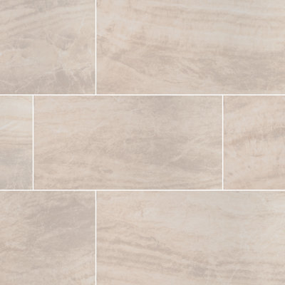 Chiara 12 in. x 24 in. Matte Porcelain Stone Look Floor and Wall Tile