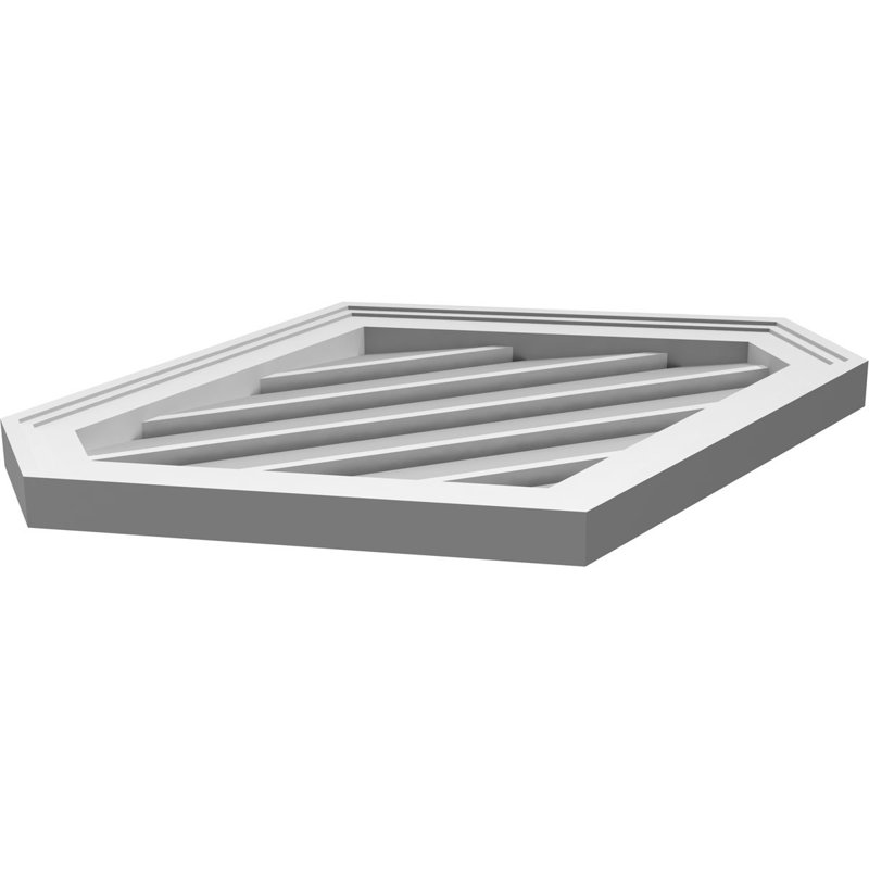 Pente verticale verticale en uréthane Signature 7 pi, H 1,5 po x l 26 po x L 20 po