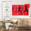 Tapis de couloir rouge Sireci-108065955