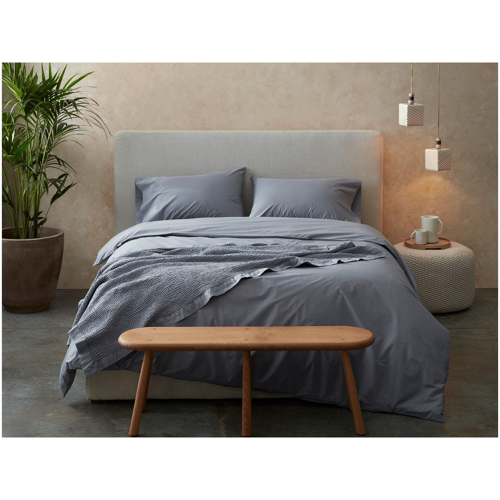 Refined Organic Percale Sheet Set, Twin Sheet Set with 1 Pillowcase, Seal