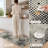 Abstract Wave Non-Slip Washable Kitchen Mats