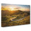 Mam Tor In The Peak District In Abstract - Wrapped Canvas Print-55308963