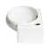 Alfi Brand 10.38'' White Porcelain Oval Bathroom Sink with Overflow