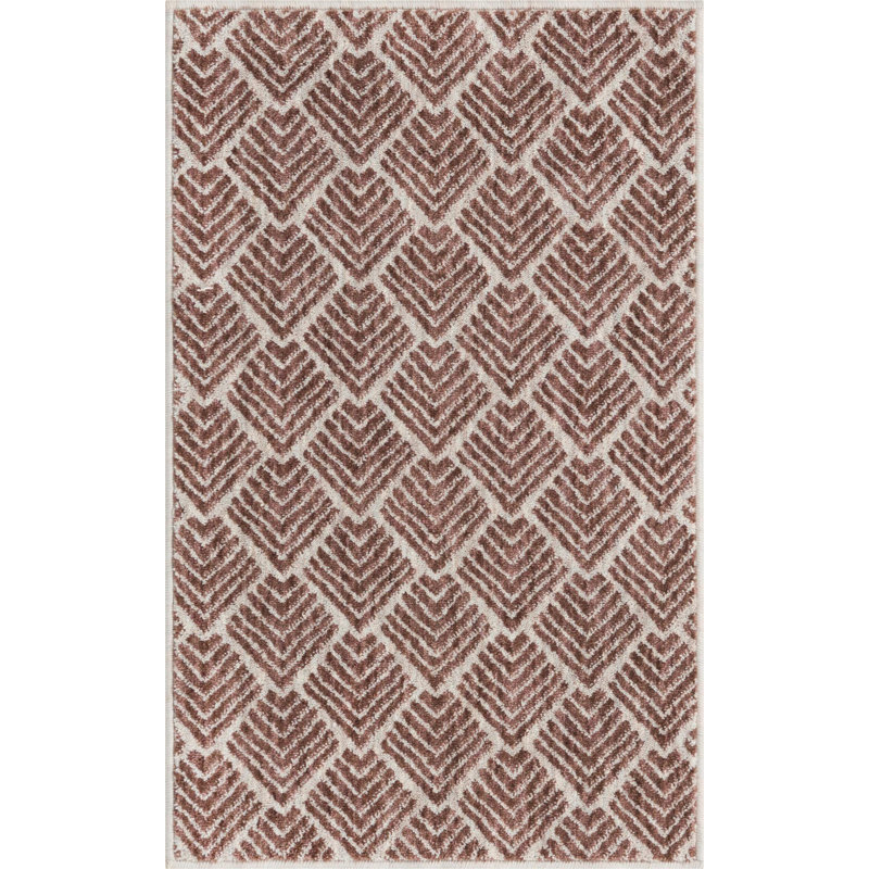 Abstract Indoor Rug, Rectangle 2' x 3'