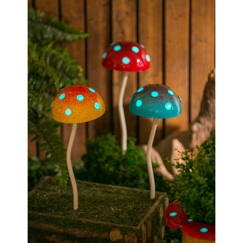 Piquet de jardin Glow in the Dark, Jaune